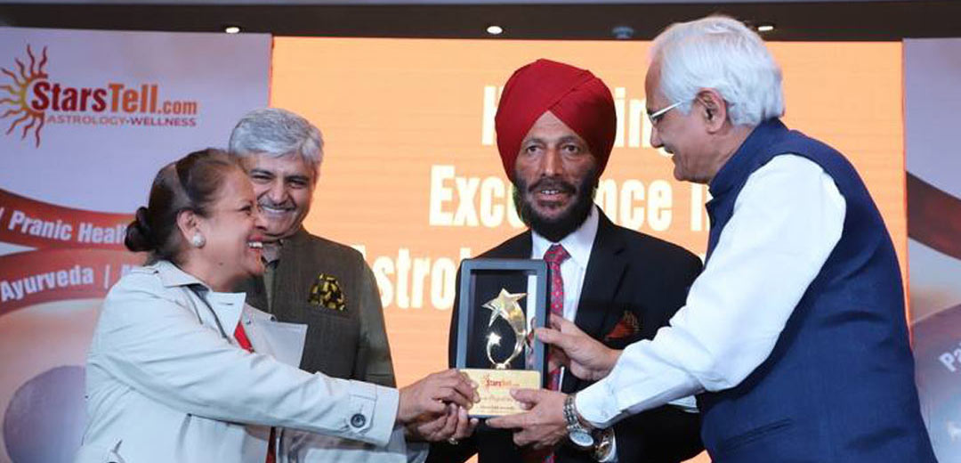 starstell awards by Mr. Milkha Singh