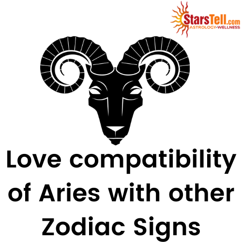 Love compatibility of Aries with other Zodiac Signs | StarsTell