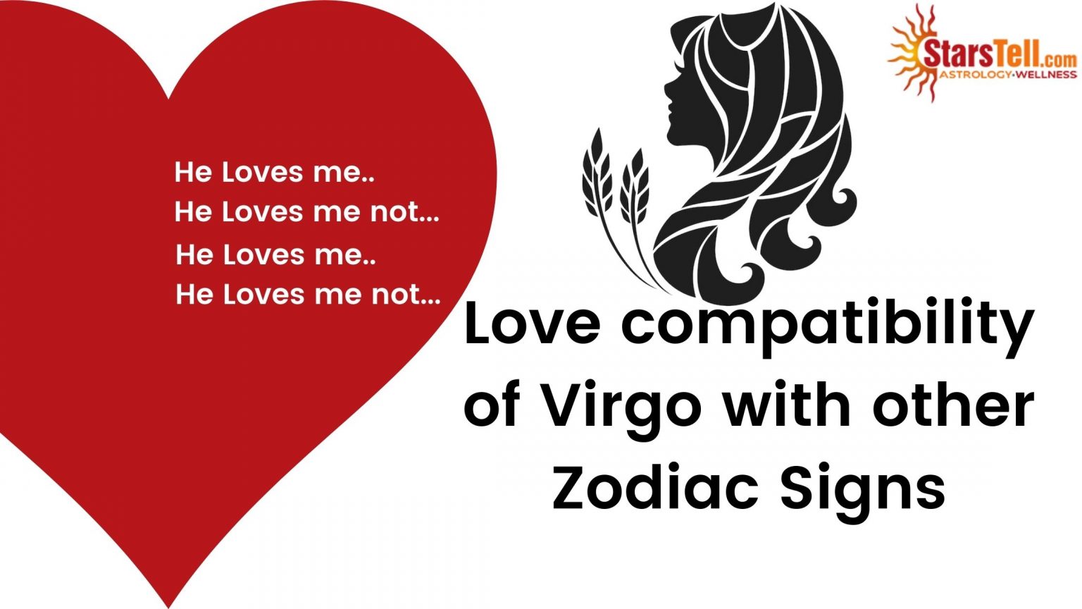 Love compatibility of Virgo with other Zodiac Signs StarsTell