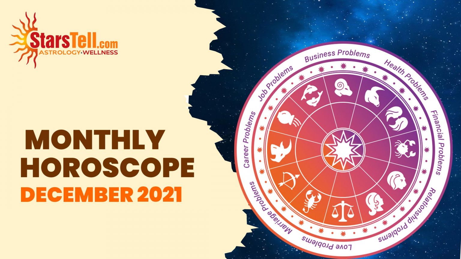 Monthly Horoscope December 2021 Read Horoscope for all zodiac signs