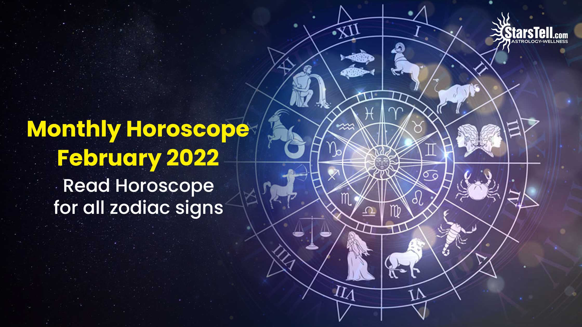 Monthly Horoscope February | Online Astrology Prediction by Best ...