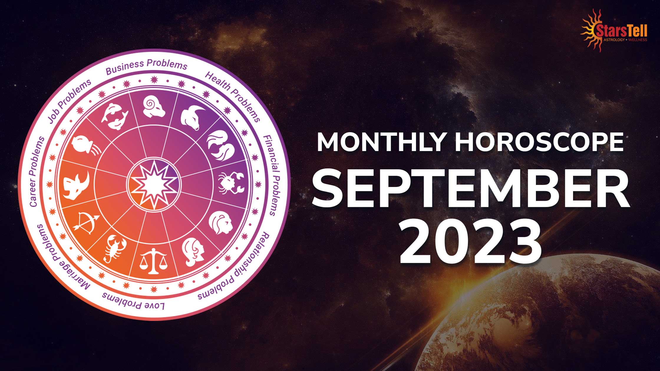 Monthly Horoscope September Read Horoscope for all 12 Zodiac Signs