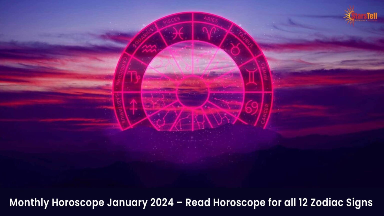 Monthly Horoscope January 2024 Read Horoscope For All 12 Zodiac Signs   Monthly Horoscope January 2024 1536x864 